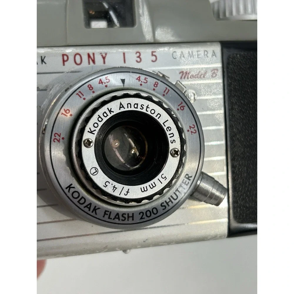 Vintage Kodak Pony 135 Model B Camera With 51mm f/4.5 Lens Film Camera